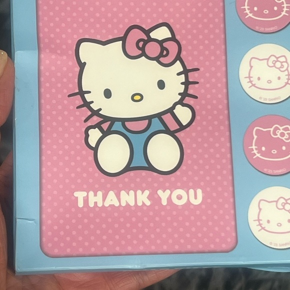 HELLO KITTY THANK YOU CARDS , NIB - Picture 4 of 7